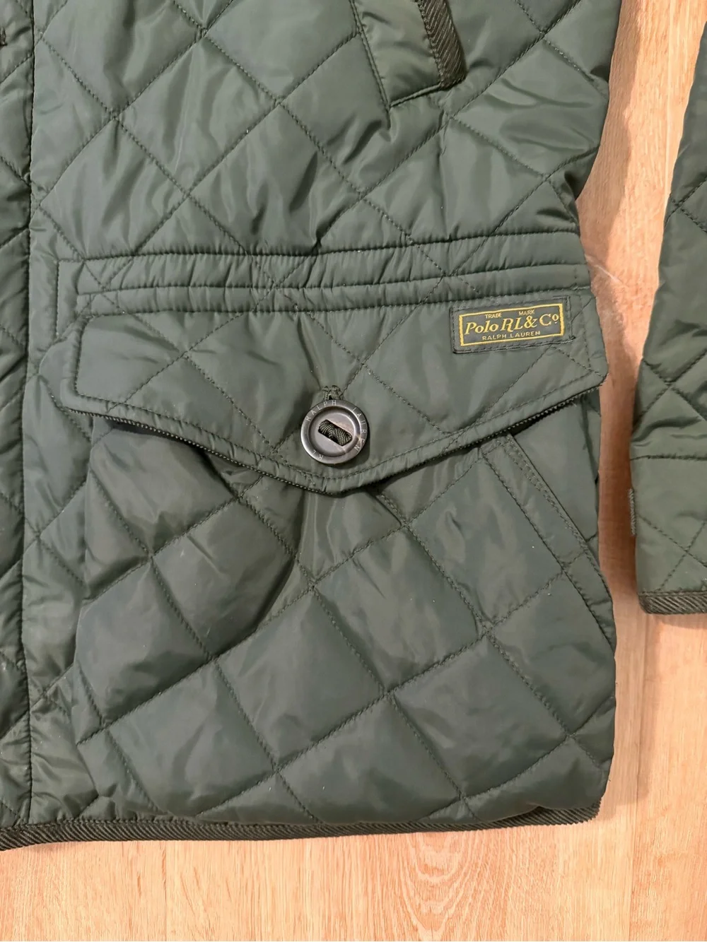 POLO Ralph Lauren Men's Classic Quilted Field Jacket / Quilted Barn Jacket